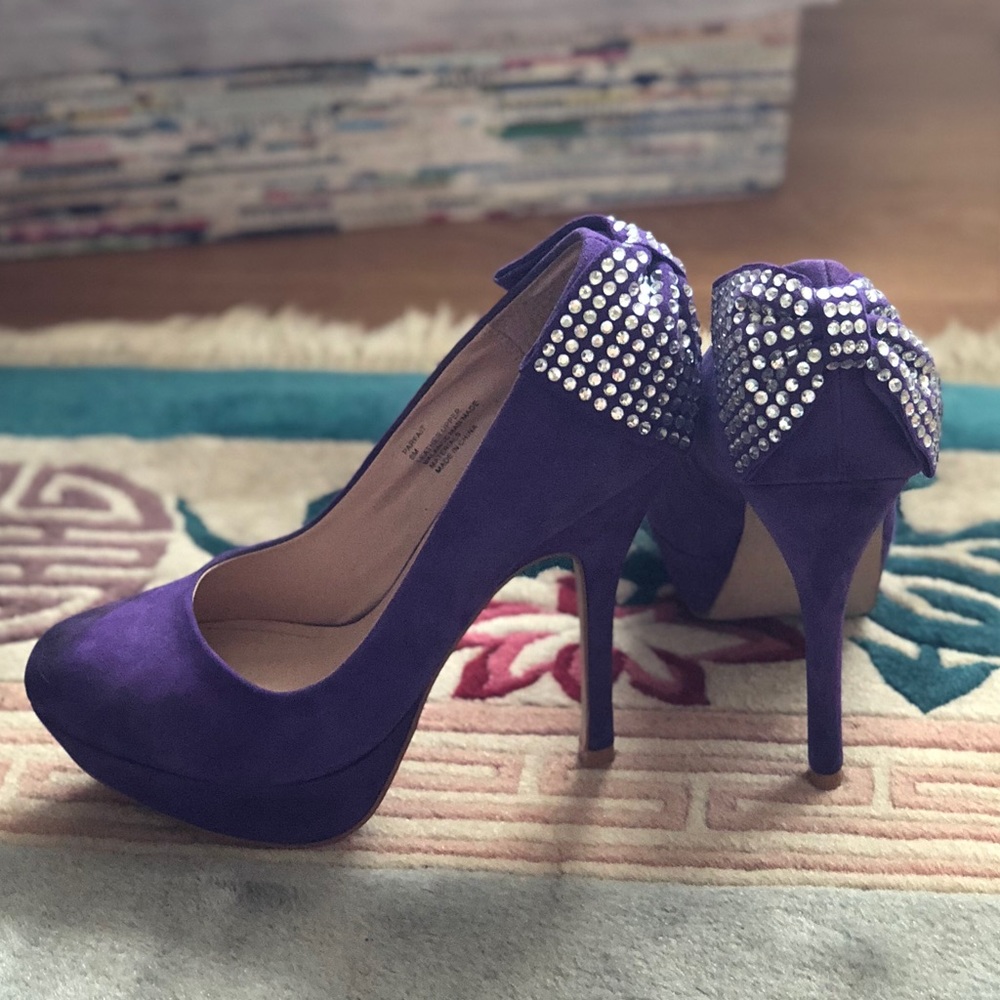 Purple Steve Madden heels